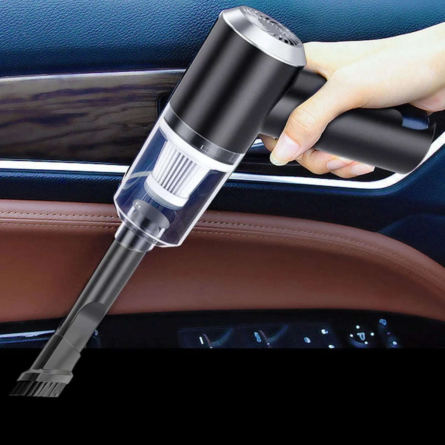 120W High Power Mini Multipurpose Portable Vacuum Cleaner for Car and Home Appliance Suction