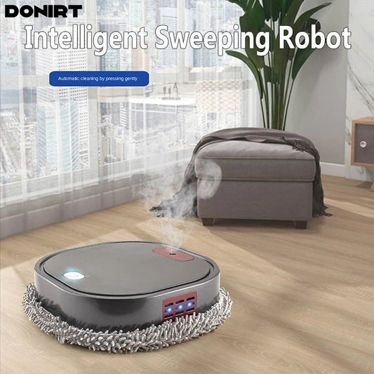 Intelligent Robot 3 In1 Dry Wet Sweep Mop Robot Vacuum Cleaner Rechargeable Smart Mopping Robot Spray Cleaner Home Mopping Robot