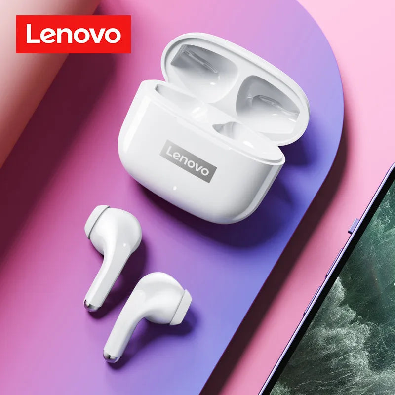 Lenovo LP40 Pro TWS Bluetooth 5.1 Quick Connect Earphones Ergonomic Design Headphones Powerful Transmission Speed Headset