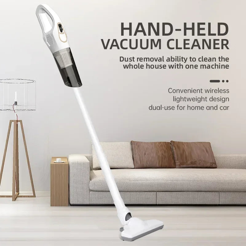 12000Pa 120W Wireless Car Vacuum Cleaner 2 in 1 Cordless Handheld Auto Vacuum Home & Car Dual Use Mini Vacuum Cleaner,household