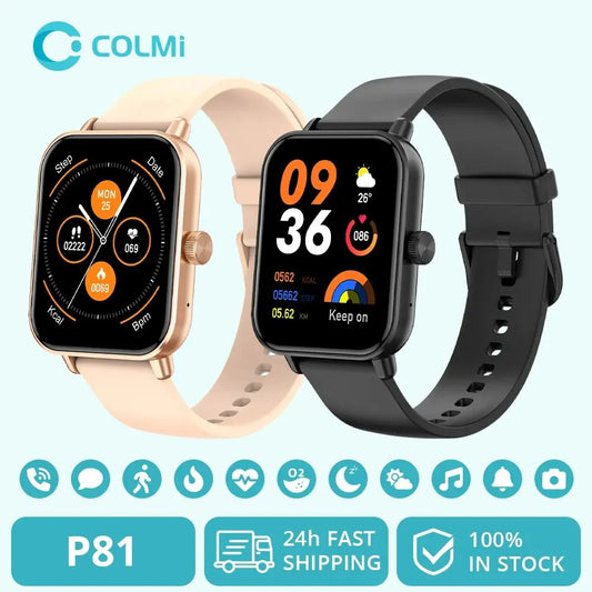 2025 Voice Calling Smart Watch, 1.9" HD Display, 100+ Sports Modes, 24H Health Monitoring, IP68 Waterproof, Bluetooth Connectivity, Customizable Watch Faces