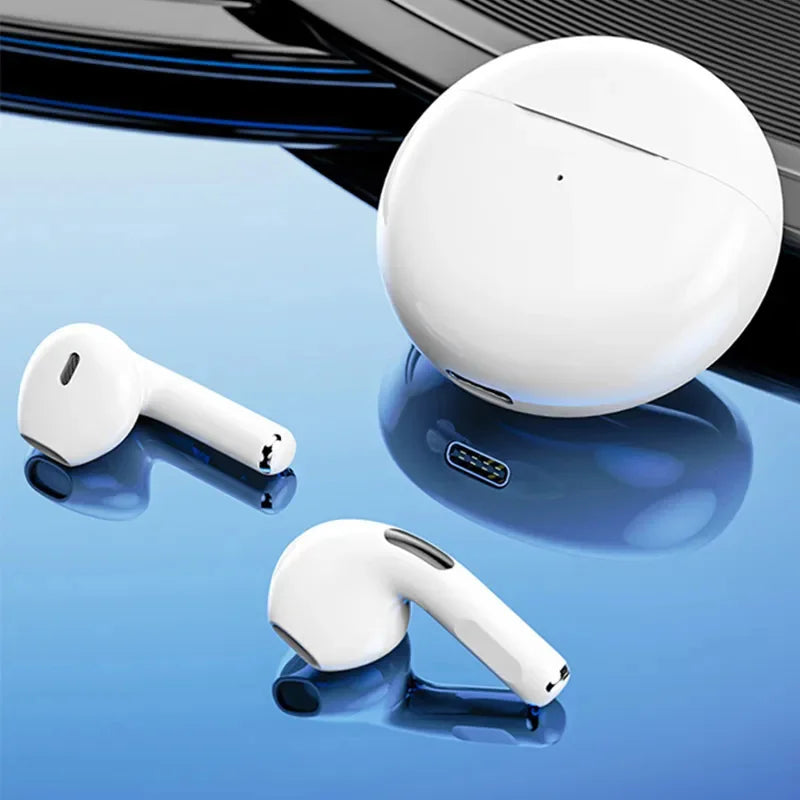 TWS Wireless Bluetooth Earbuds – In-Ear Headphones with Mic, Noise Cancelling, for iPhone & Mobile Devices