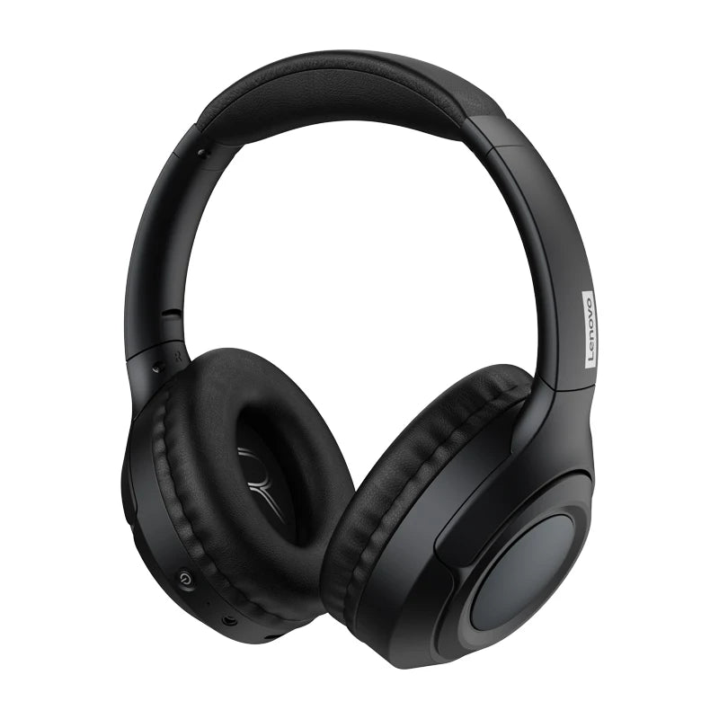 Lenovo TH54 Wireless Bluetooth 5.4 Gaming Headphones 40mm Driver Noise Canceling Stereo Bass Over-Ear Headset With Mic For TV PC