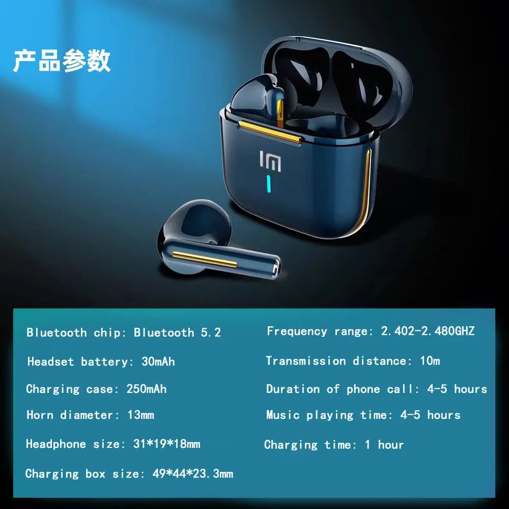 Original XIAOMI H6 Earphones Bluetooth Headphones Touch Control Earbuds Sports Game Noise MIJIA Headset With Mic Tws Waterproof