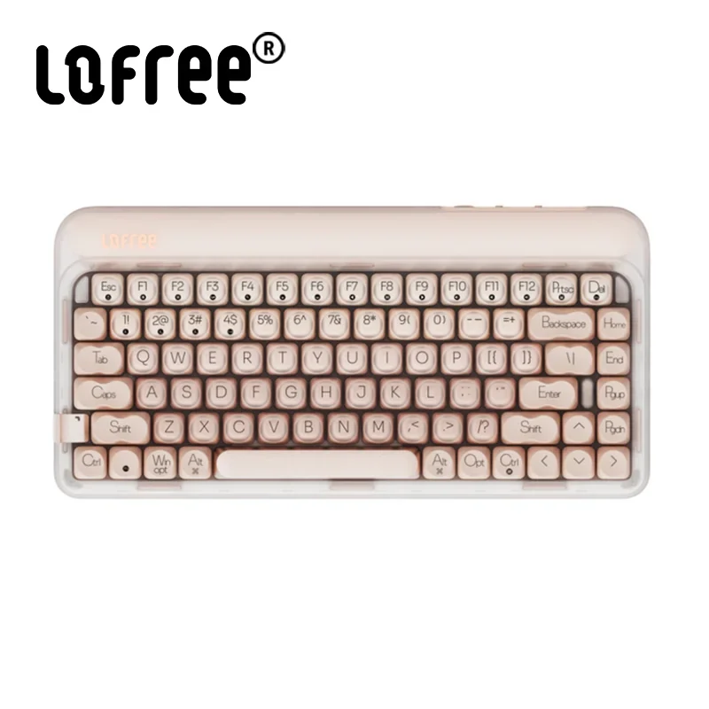 Lofree Dot Liquid Foundation Mechanical Keyboard 84 keys 75% Gasket Mount Hot-Swappable USB-C Bluetooth 5.3 2.4GHz Three Modes